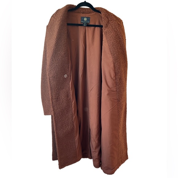 NWOT House of Harlow 1960 Rouland Teddy Trench Coat - Picture 3 of 7